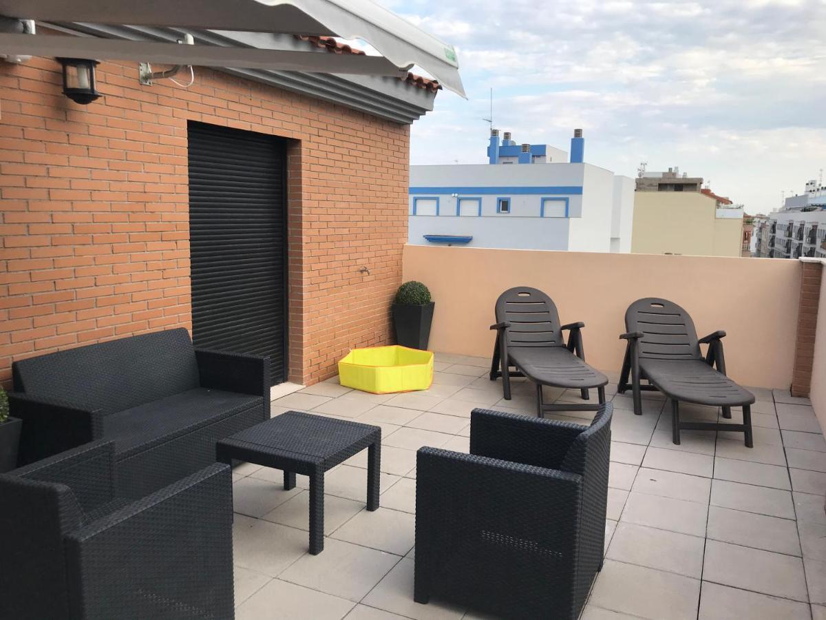 Апартаменты Atico Nuevo Con Terraza Пеньискола Экстерьер фото